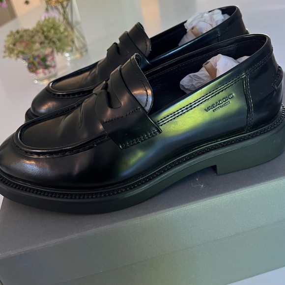 Vagabond Alex W Black Leather Loafers | Size 36 | Like New - Picture 3 of 10
